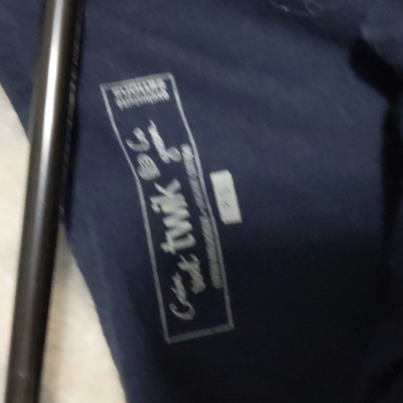 Twik by Simon's Navy Blue Shoulderless Blouse - Picture 3 of 3